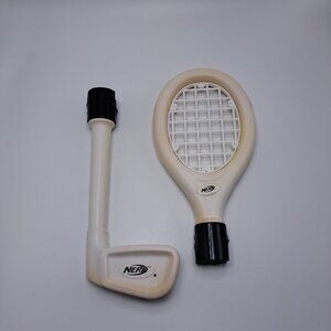Nerf Sports Pack For Nintendo Wii Golf & Tennis Attachment